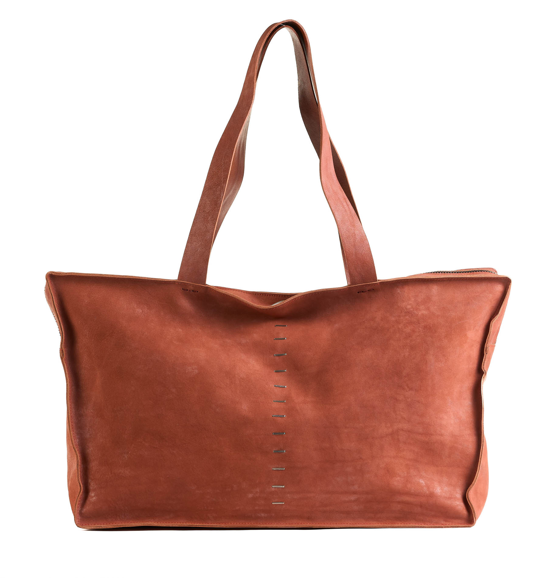 daniele basta leather and silver bags - FRONT